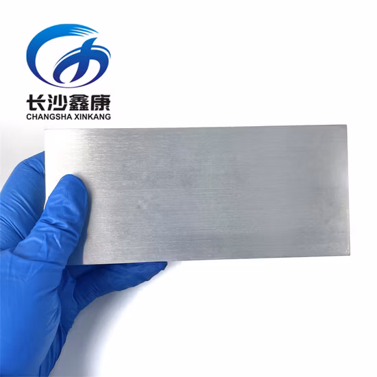 Pure Aluminum Plate Al 99.9% Metal Aluminum Sputtering Target for PVD Process