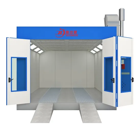 Customized Color 5.5kw EPS or Rock Wool or PVC Second Hand Spray Booth for Sale Spray Paint Booth/Car Body Painting Machine